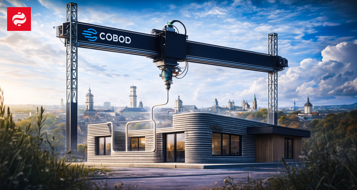 "40 часов активной печати". Как во Львове построили школу на 3D-принтере