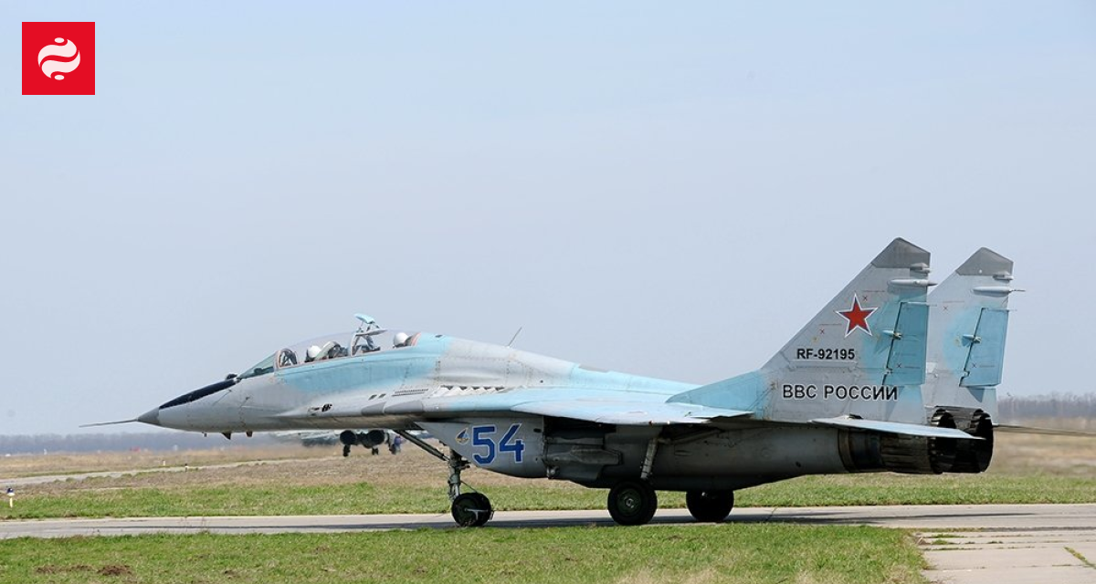 Воєнна розвідка уразила в Криму російський винищувач МіГ-29 – відео