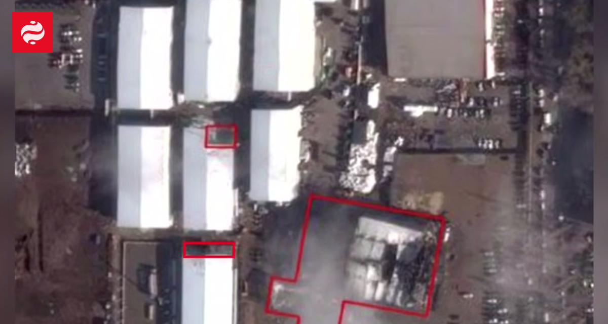 ВМС показали супутникові знімки заводу у Таганрозі після ударів українських ракет